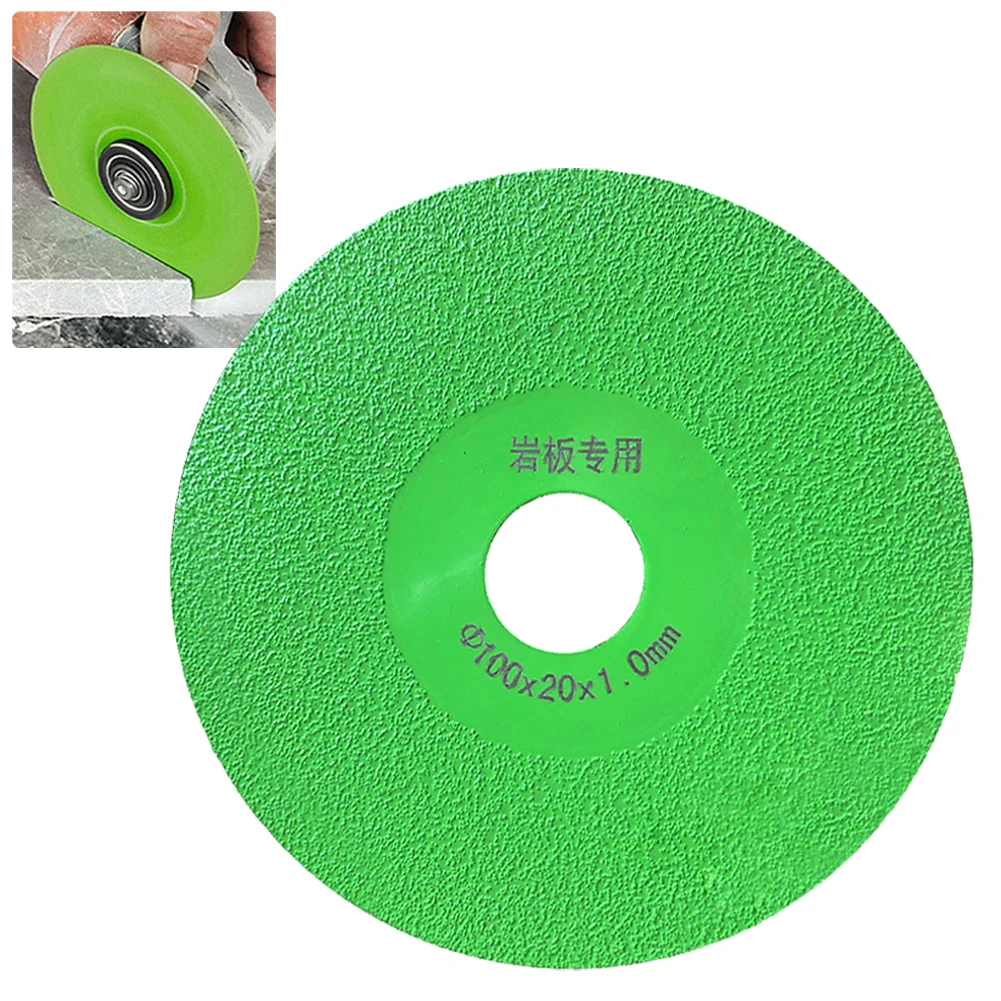 

Tile Cutting Disc Diamond Marble Saw Blade Ceramic Glass Jade Brazing Grinding Wheel For Angle Grinder Rotary Tools100×20×1mm