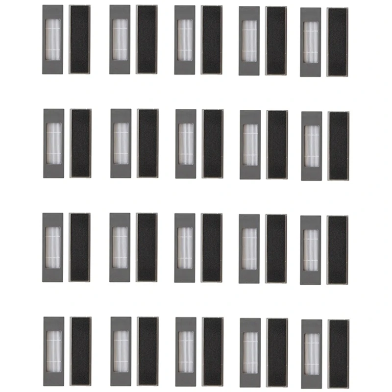 

Top Sale 20 Pairs Suitable For Ecovacs Deebot OZMO T5/N8/N5/T8/DV35/DJ65/T9 Sweeping Robot Accessories HEPA Filter Cotton