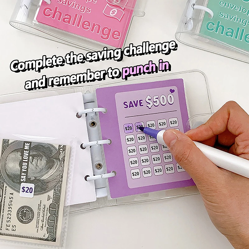 ПВХ $1000 экономия денег вызов связывающая кнопка Закрытие Мини бюджетный