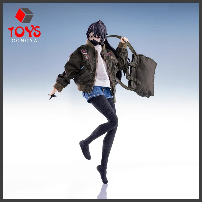 Куртка HASUKI масштаб 1/12 футболка джинсовые шорты пуховик одежда модель подходит