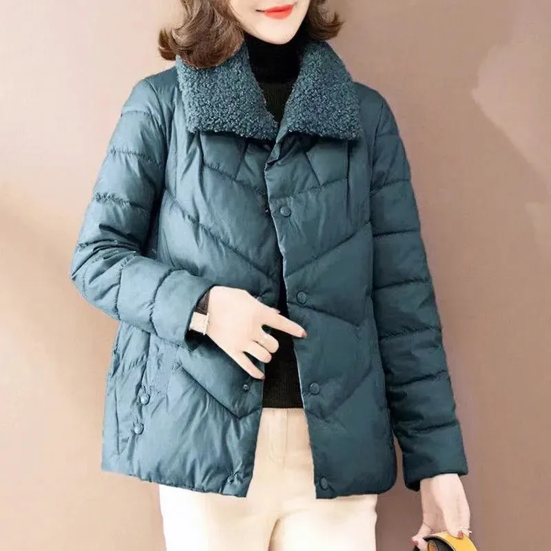 

Winter Coat Women Parka 2021 New Fashion Winter Jacket Wamen Cotton Padded Parka Outwear Female Jacket Coat Clothing