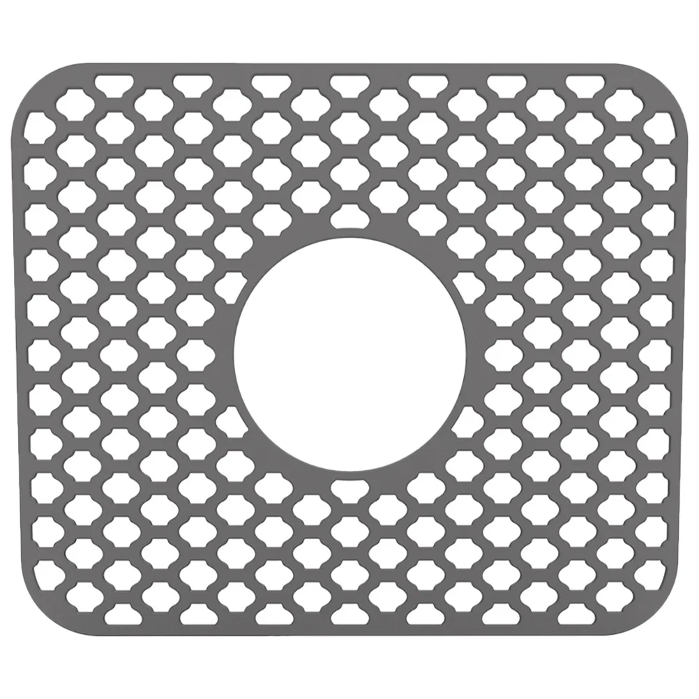 

Kitchen Sink Mat Silicone Sink Protector Fast Draining Sink Mat Dishes Glassware Drain Mat
