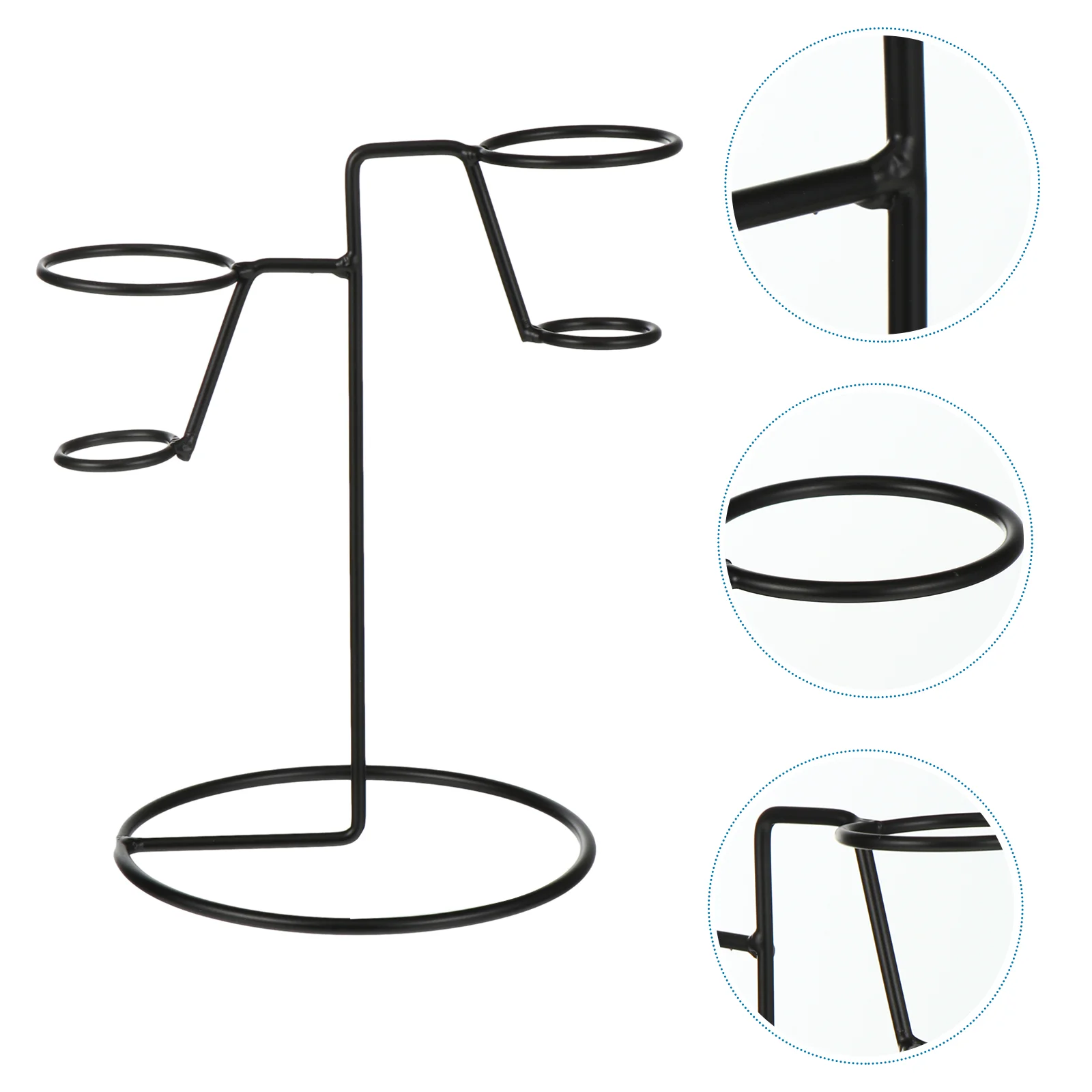 

Stand Cone Ice Cream Holder Display Roll Hand Rack Simple Sushi Iron Frenchcones Cart Cupcakes Cake Snow Fry Cupwith Base