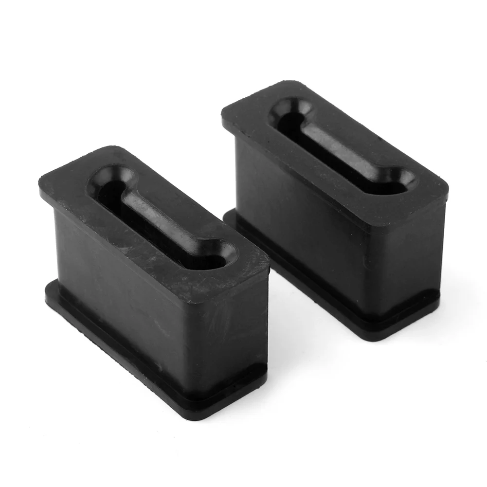 Motorcycle Muffler Mounts Drag Specialties Replacement For Harley FLT FLHT FLHR FLHX FLTR 1985-2017 Rubber