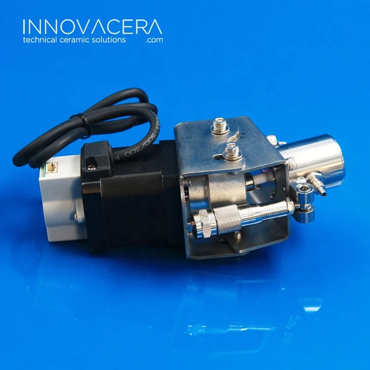 Инновационный керамический микропомповый дозатор Innovacera (5 мл, 7 мл, 10 мл, 13 мл, 15 мл, 21.5 мл, 25 мл, 36 мл) из оксида алюминия для точного дозирования без клапанов (art.: 3920dada1601b) - 3920dada1601b