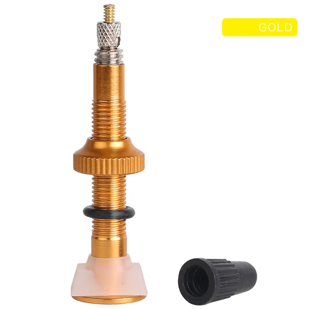 Bicycle FV Valve Stem Rubber Base Tubeless Valve Stem Cycling Accessories