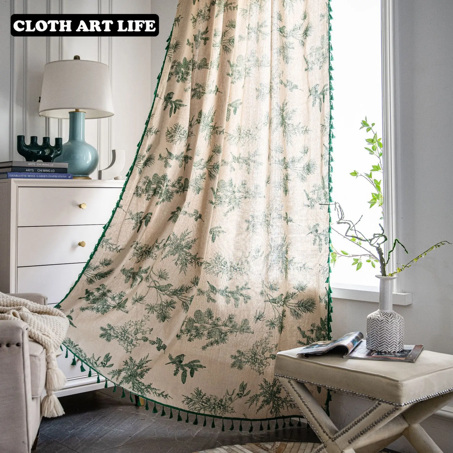 Занавески s для спальни хлопковые льняные богемные кухонные занавески с