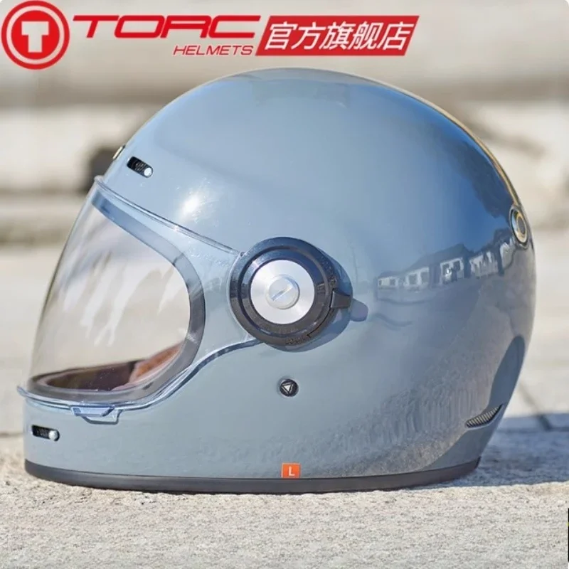 

ГОРЯЧИЙ TORC T1 мотоциклетный винтажный шлем для мужчин, мотоциклетные шлемы для мотокросса, анфас, крутой локомотив Capacete De Moto