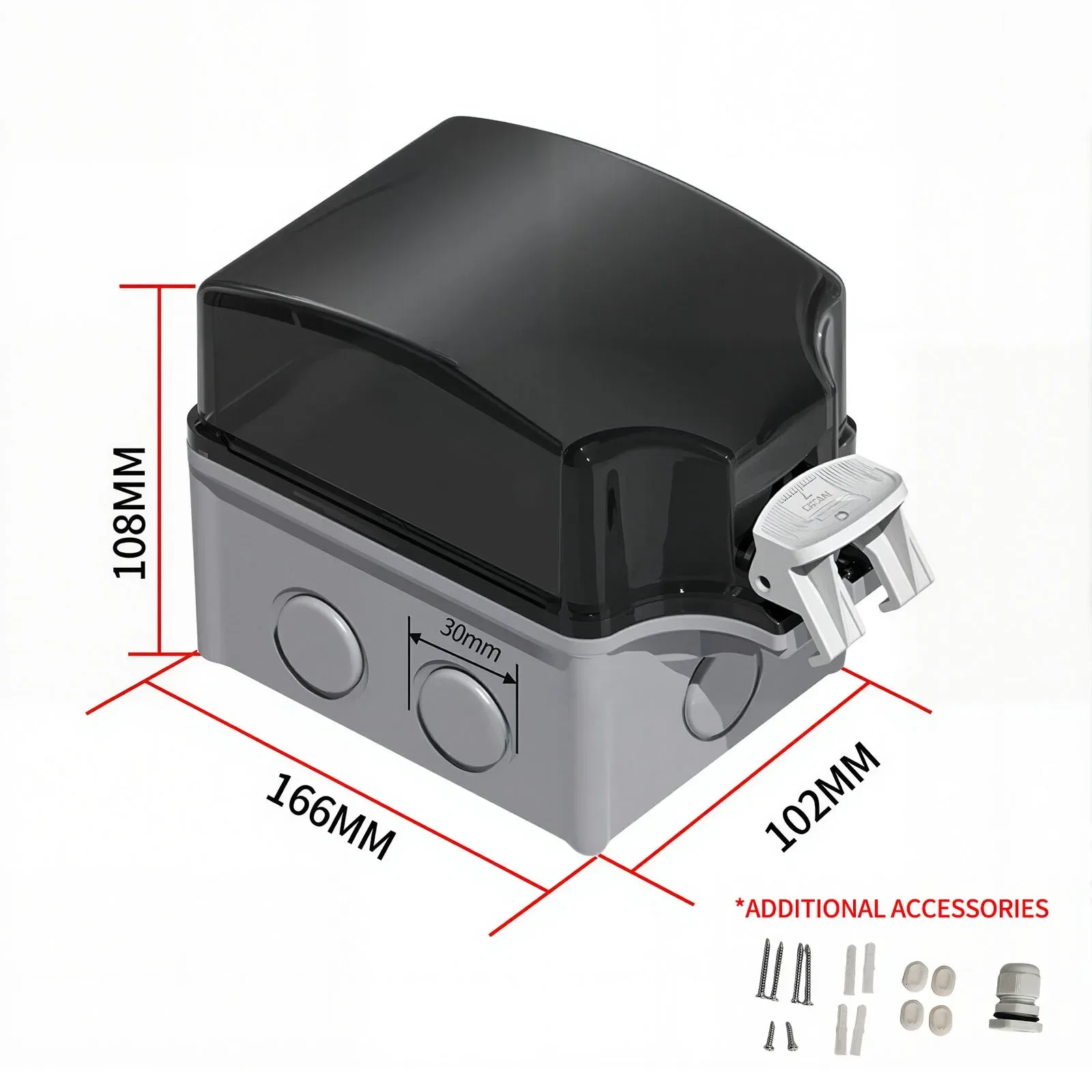 

Розетка ЕС IP66, пылезащитная уличная вилка, настенная розетка, двойная розетка для сада, гаража, водонепроницаемая коробка