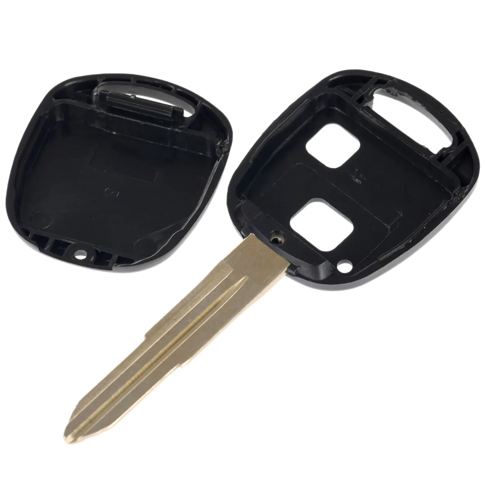 2 кнопки автомобильный брелок для автомобильного ключа без дистанционный ключ