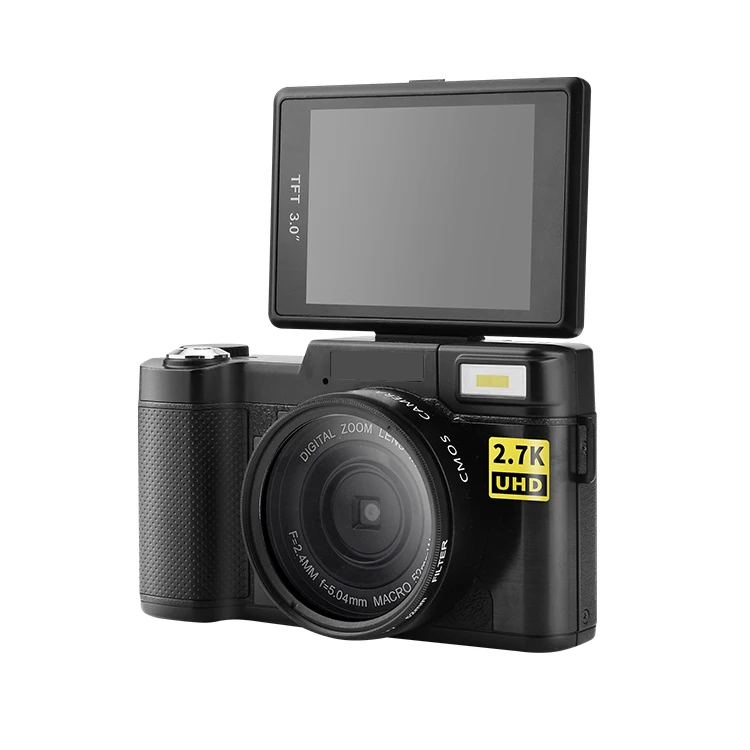 

Wholesale Black Action Sport Camera Rotatable 3 Inch Hd Tft Screen Multiple Scene Mode Settings Camera