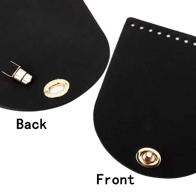 4Pcs/Set Hand-Made Shoulder Bag Bottom Cover Straps Zine-Alloy Set Accessories DIY Needle Hook Fujibara Woven Bucket Bag Strap