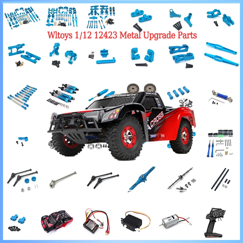 Wltoys 12428 12423 12427 Металлический задний приводной вал CVD Карданный для Feiyue FY-01 FY-02 FY-03