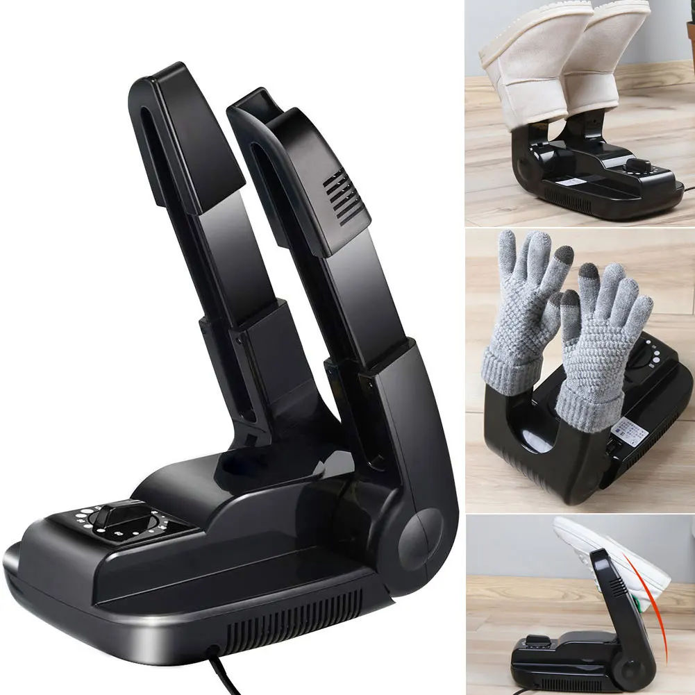 

Boot Shoes Dryer with Heat Blower Adjustable Rack Timer Folding Warmer for Gloves Hats Shoes Boot Gloves Hats Accessories LBE