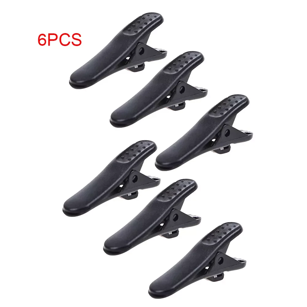 

6pcs/set Black Headphone Headset Cable Clip Earphone Microphone Holder Clips Accessories