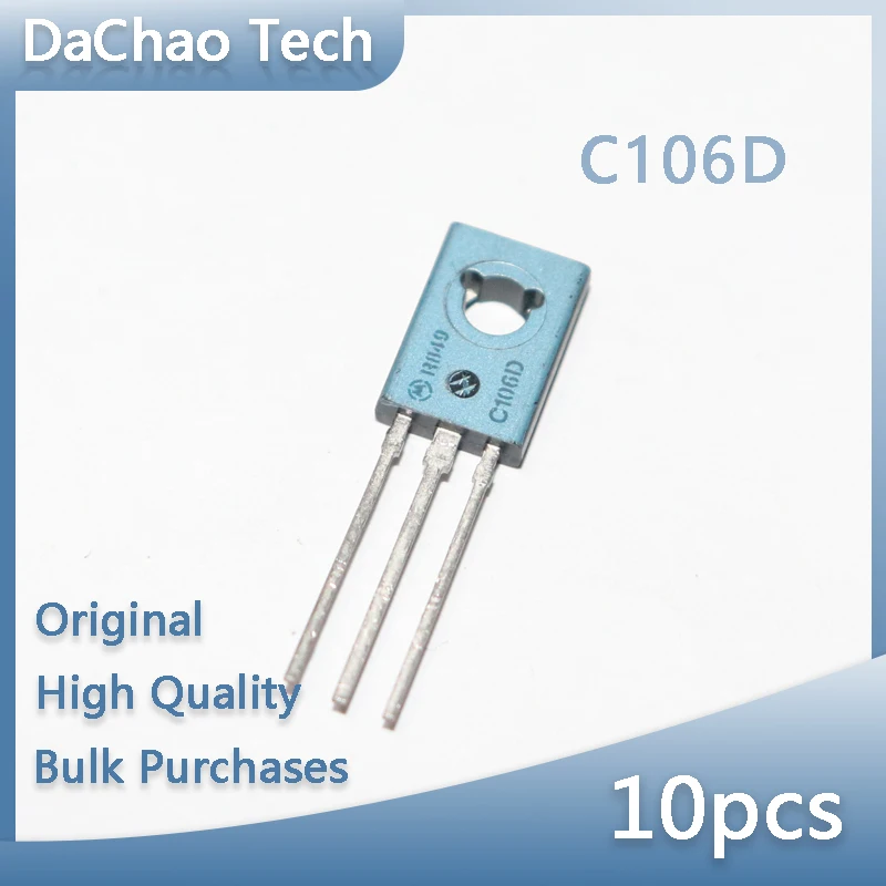 

10pcs C106D 4A 400V TO-126 Motorola SCR Original New