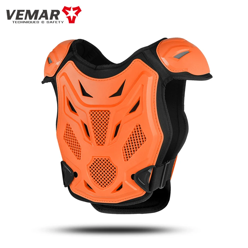 dziecięca kamizelka ochronna VEMAR na klatkę piersiową i plecy twarda skorupa oddychająca uniwersalna kuloodporna dla dzieci