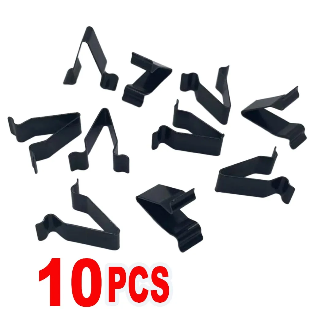 

Черная металлическая дверная полоса автомобиля, крепеж для отделки панели, зажим для багажника, багажника, фиксатор бампера, металлические зажимы, зажимы типа V