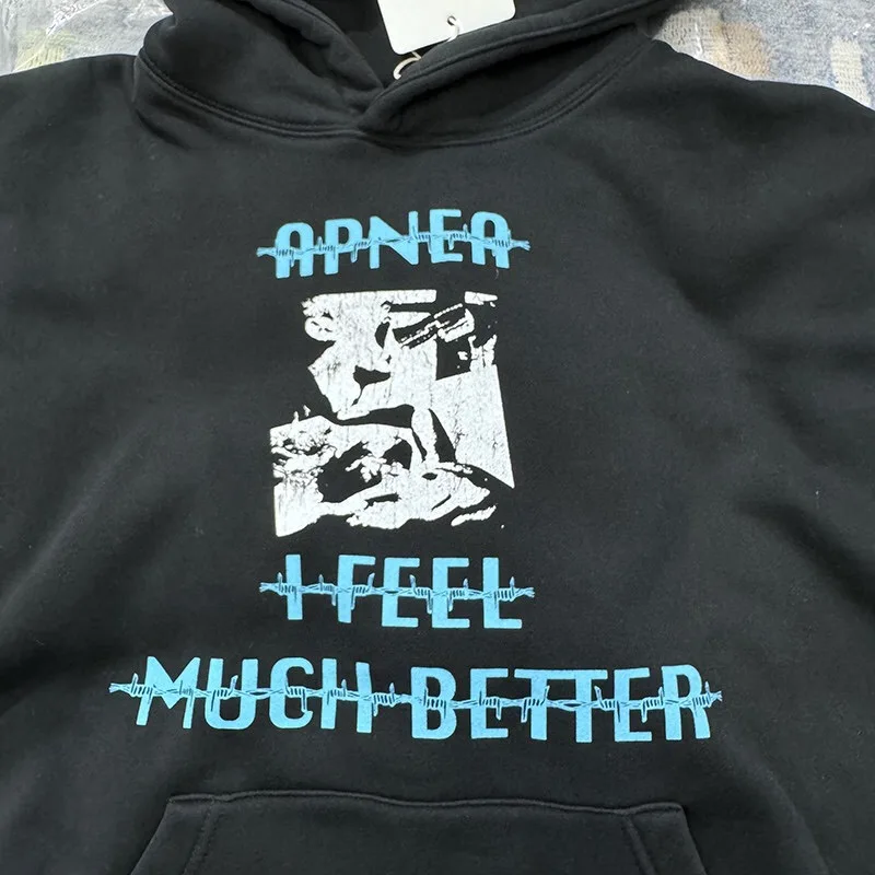 Флисовая толстовка с принтом