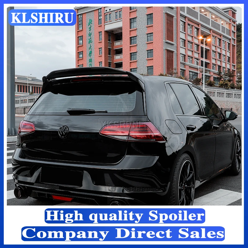 Автомобильный спойлер для заднего крыла из углеродного волокна Volkswagen GOLF7 MK7 GTI или