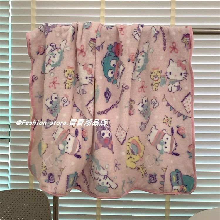 

Одеяло MINISO Kuromi My Melody флис