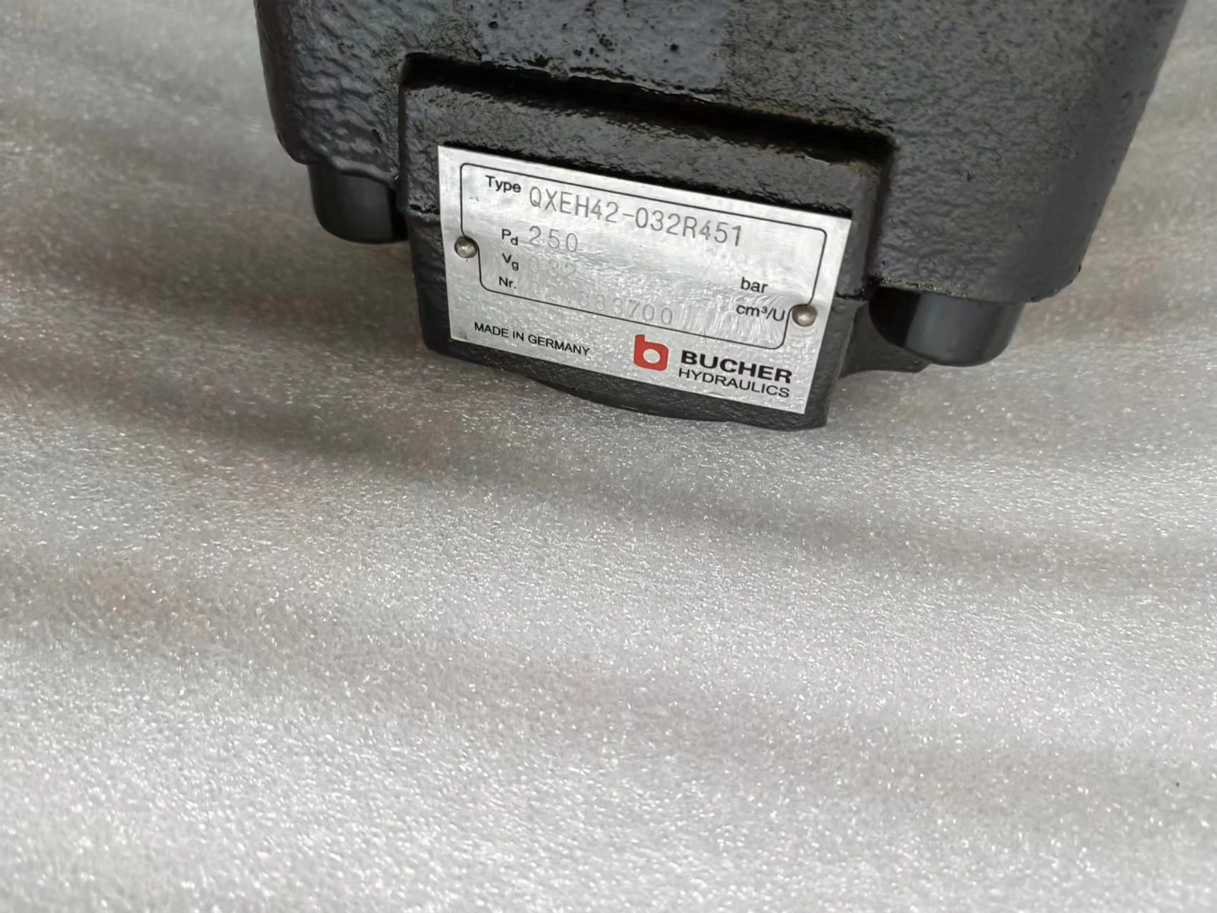 Bucher QXEH series QXEH42-032R451 гидравлический насос с внутренним редуктором QXEH32 QXEH42 QXEH52 QXEH62