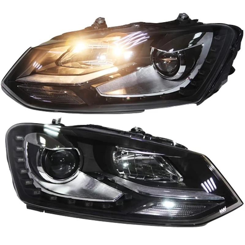 

LED Head Lamps TC 2011 To 2013 Year For Volkswagen Cross Polo Vento MK5