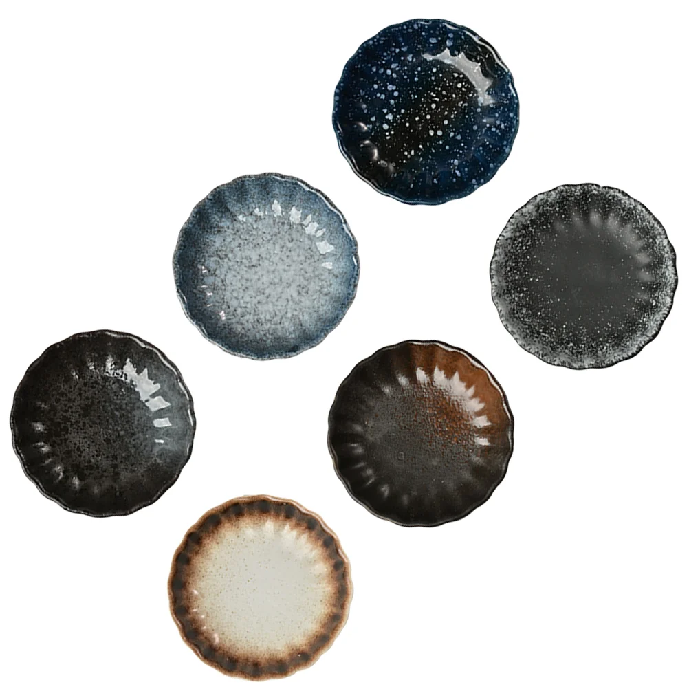 

Dish Sauce Bowls Dishes Dipping Ceramic Bowl Soy Mini Condiment Seasoning Prep Cups Plate Banchan Plates Ketchup Dip Tray