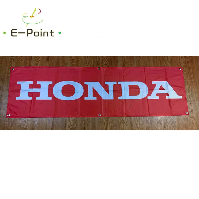 130GSM 150D Material Japan Honda Motorcycles Car Banner 1.5ft*5ft (45*150cm) Size for Home Flag Indoor Outdoor Decor yhx027