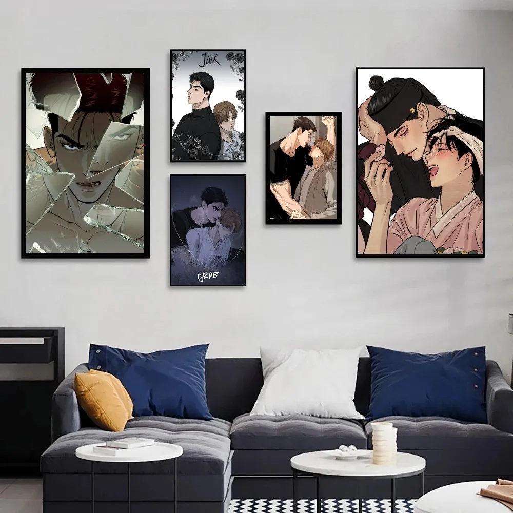 J-Jinx B-BL постер с комиксами настенное искусство домашний декор комнаты цифровая