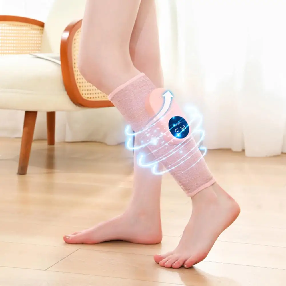 

New Leg Massager With Heat Compression Blood Circumlation Electric Air Pressure Calf Massager Muscle Relax Legs Pressotherapy