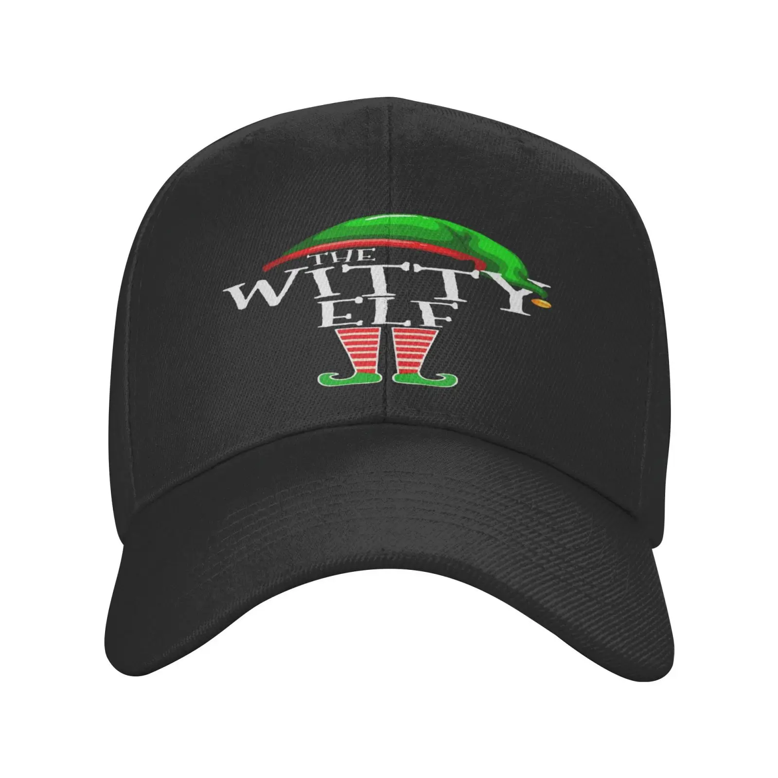 

Рождественская Кепка The Witty Elf Match Group, кепки для мужчин, кепка для женщин, Кепка для мальчика, берет для мужчин, летние бейсбольные кепки