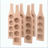 moon cake mold wooden pastry mold baking tool for making mung bean cake ice skin fondant cake mold chocolate mold cake decors