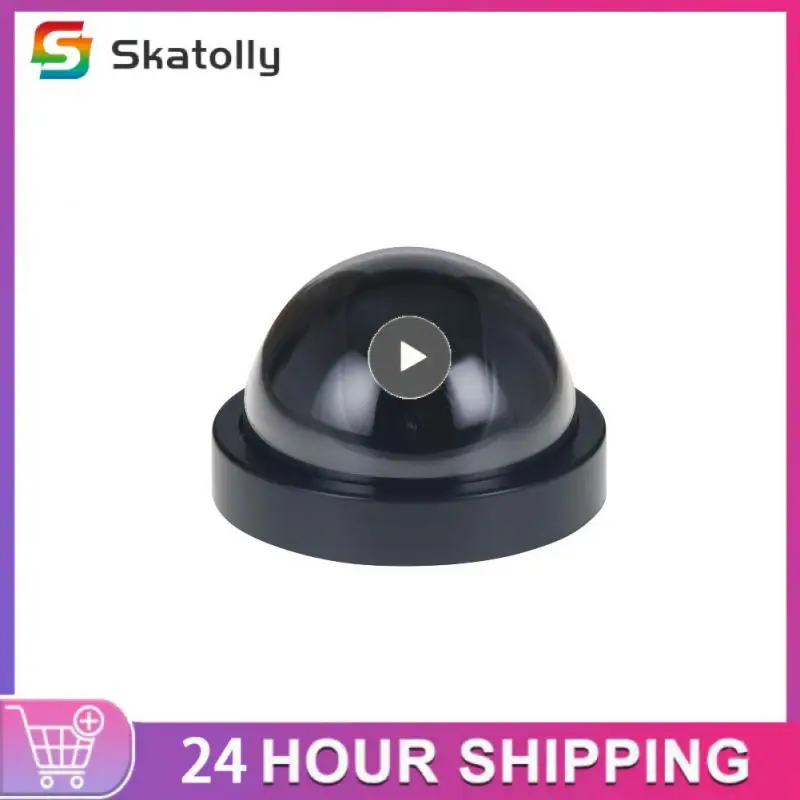

Simulation Camera Fake Dome Camera CCTV Security Camera Indoor With Flashing Red Dummy LED Light Fake Surveillance Camera