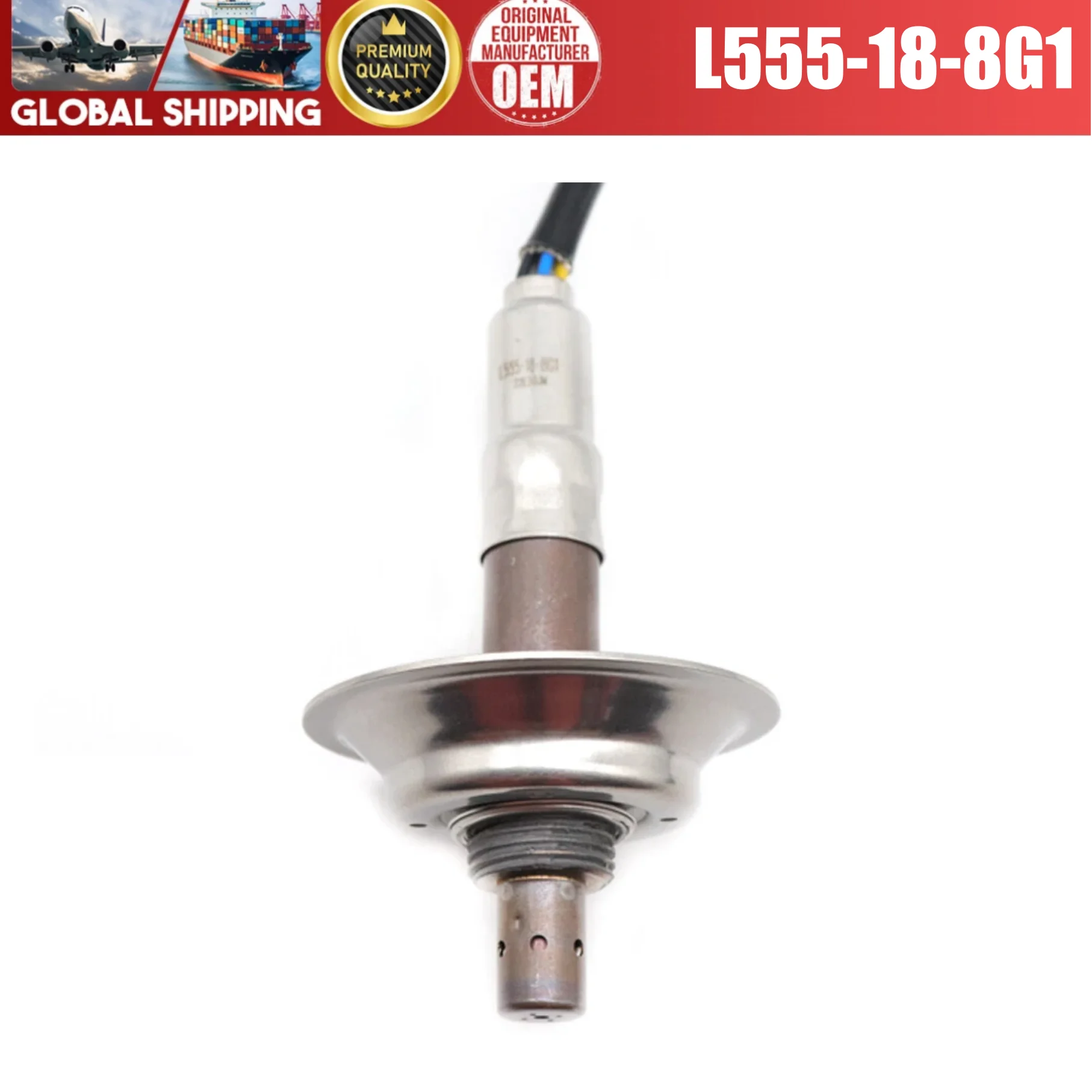 Фото Датчик кислорода (верхний и нижний) L555-18-8G1 L556-18-861 для Mazda CX-7 2.5L 2010-2012 годов выпуска №2