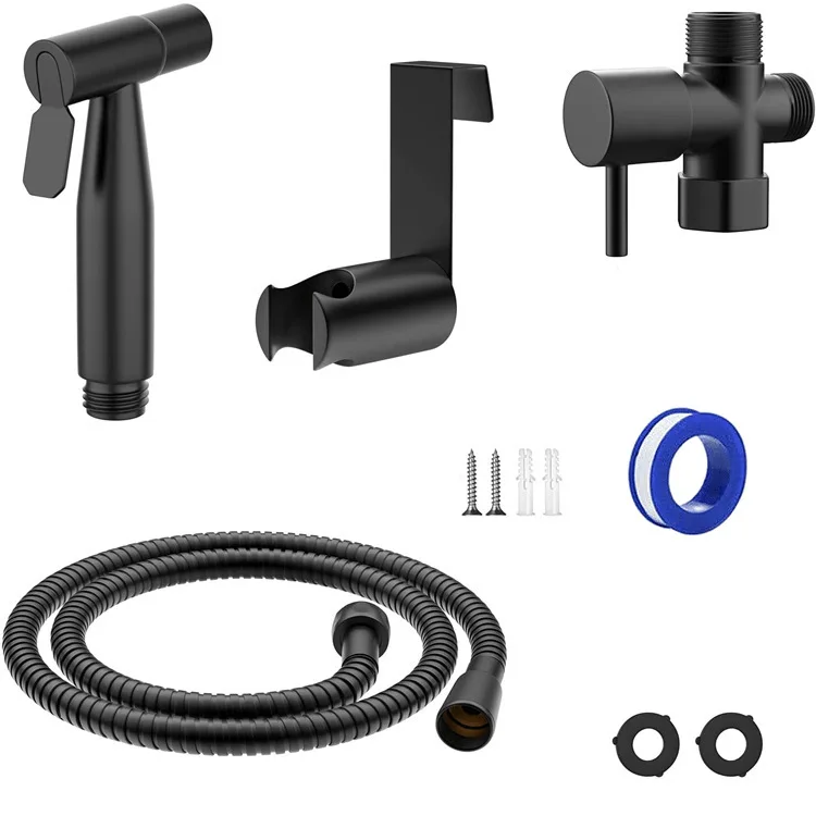 

Stainless Steel Toilet Bidets Hygienic Water Sprayer Bathroom Accessories Shower Head Washing Tools Kits Wc Portable Hardware