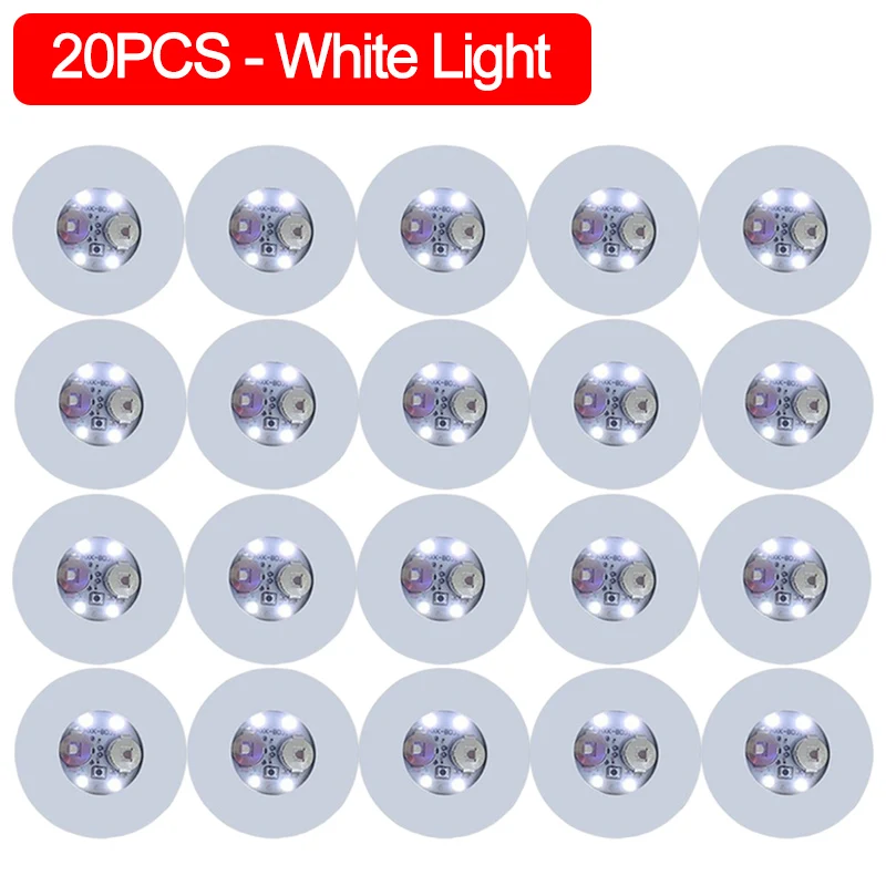 

LED наклейки на подставки 20 шт.