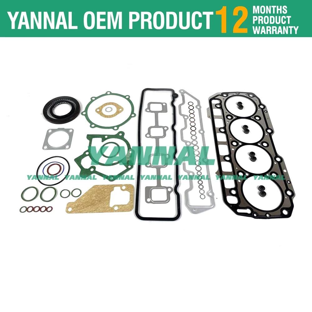 4TNE98 4D98E-1 4TNE98T комплект прокладок для капитального ремонта двигателя Yanmar Komatsu Vio70CR