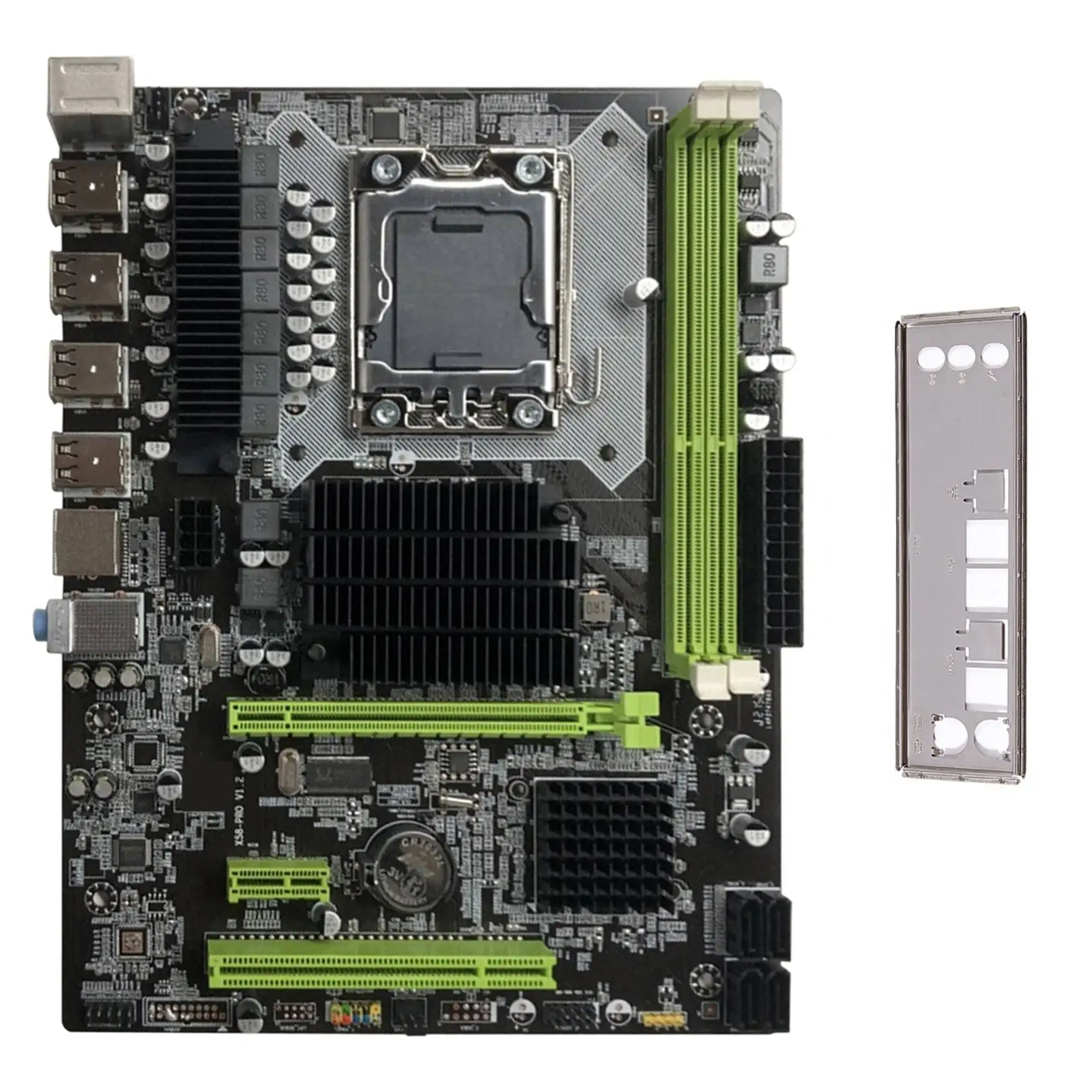 

Материнская плата X58 LGA1366, поддержка серверной памяти DDR3 ECC, ОЗУ, поддержка графической карты RX, поддержка ЦП серии XEON X5650 X5670