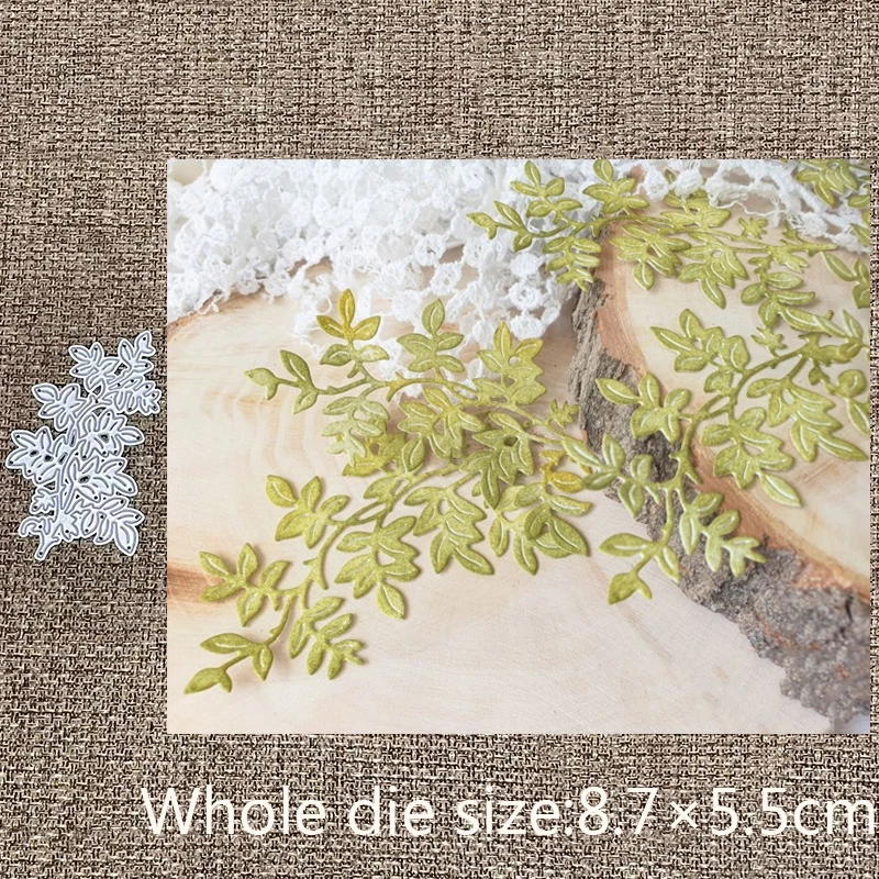 

New Design Craft Metal stencil mold Cutting Die leaf branch decoration scrapbook die cuts Album Paper Card Craft Embossing