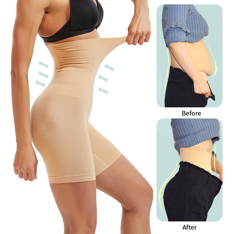 

Waist Trainer Body Shapewear Breathable Butt Lifter Women High Waist Body Shaper Slimming Stretch Tummy Slim Underwear Panties