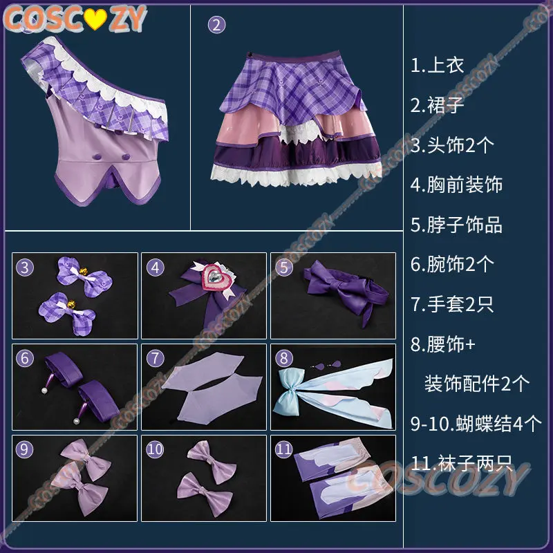 Костюм для косплея Idol Precure Cure Kyun Kyun: юбка, головной убор, наряд милой волшебницы, униформа для вечеринки на Хэллоуин [размер на заказ] (art.: 3920dad864160) - 3920dad864160