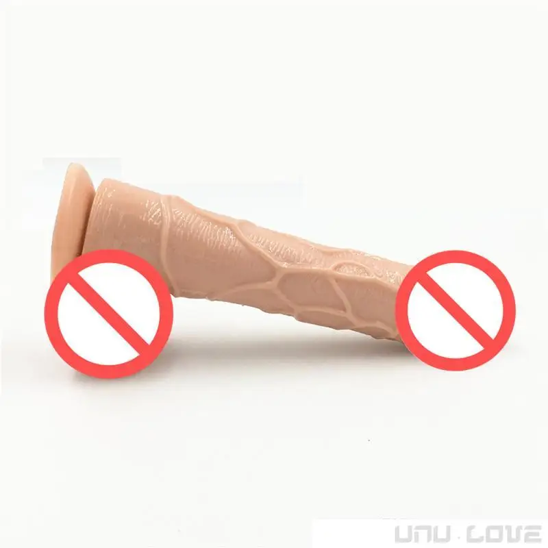 Фаллоимитатор с 3 размерами Размеры S M реалистичные фаллоимитаторы на присоске