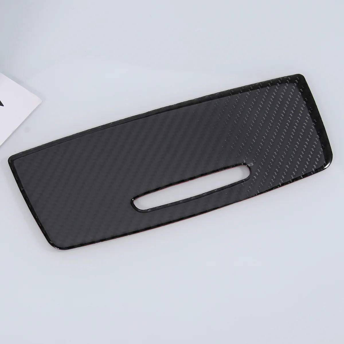 

1 PC Styling Carbon Decorative Interior Storage Box Cover Sticker 3 Series E90