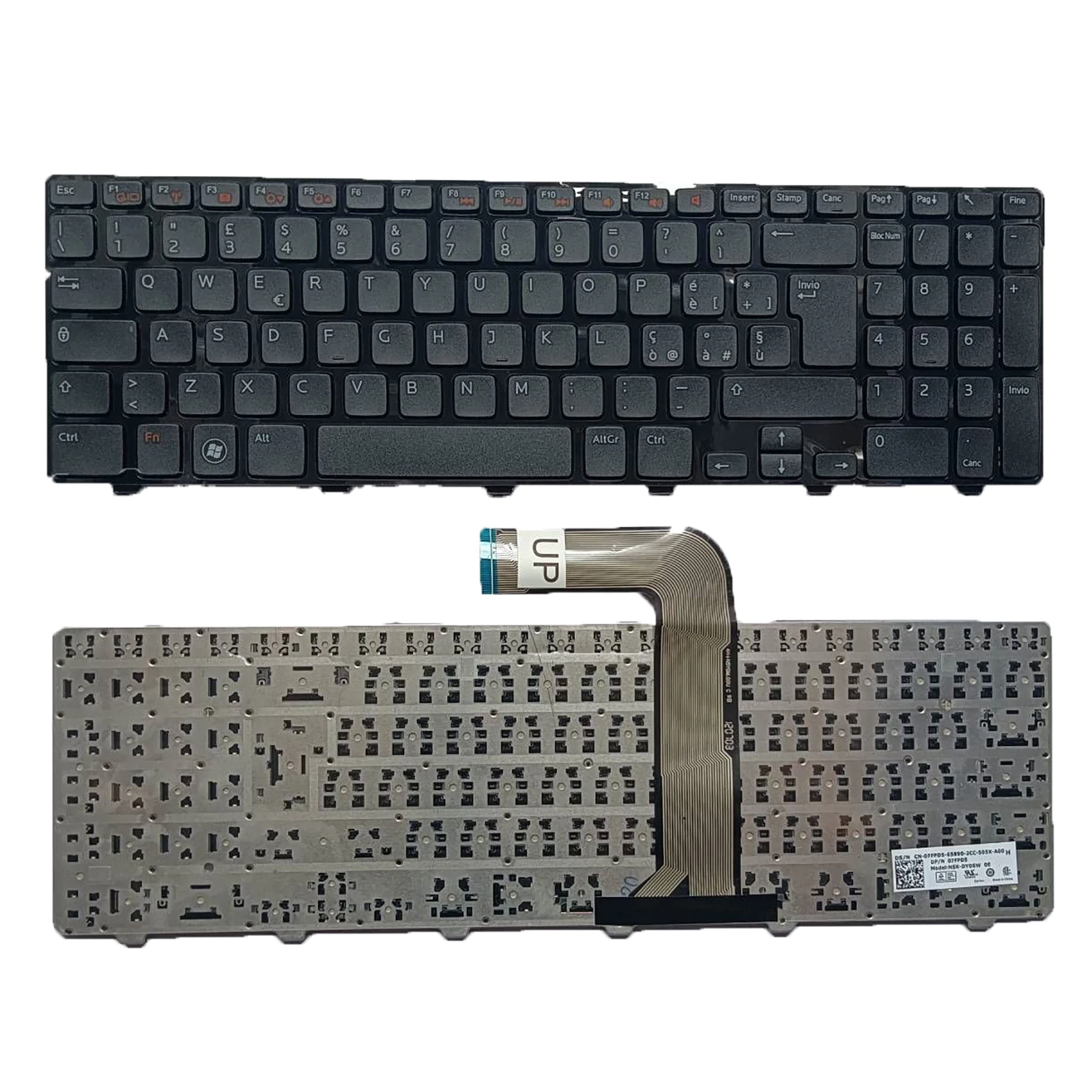 IT Keyboard for Dell Inspiron 15R N5110 M5110 M511R