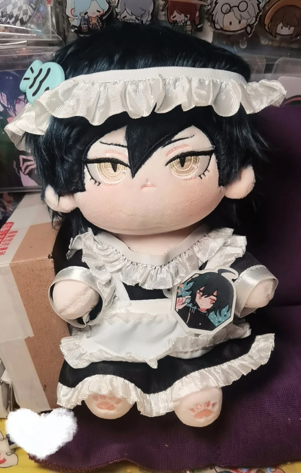 Фаршированные 20 см аниме Danganronpa Shuichi Saihara, хлопковые куклы, игрушки COS для детей и взрослых, плюшевые игрушки, подарки или коллекция фанатов (art.: 3920d3685a12f) - 3920d3685a12f