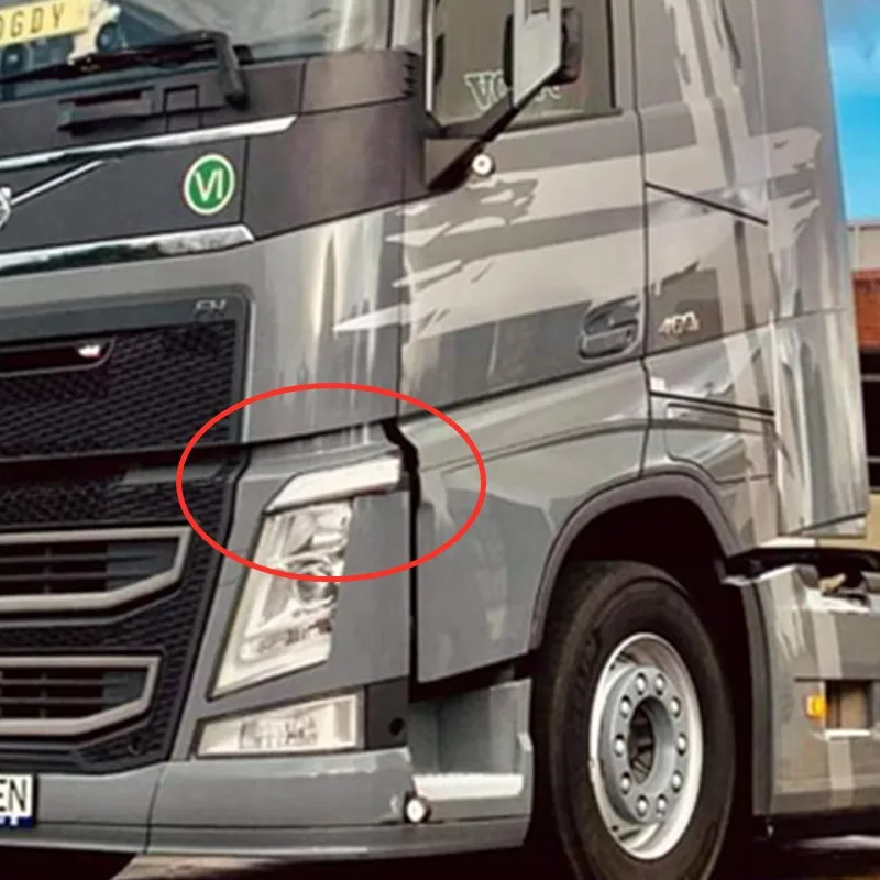 1 шт. RH/LH желтая Φ угловая лампа сигнал поворота освещение для VOLVO FH460 FH500 FH750