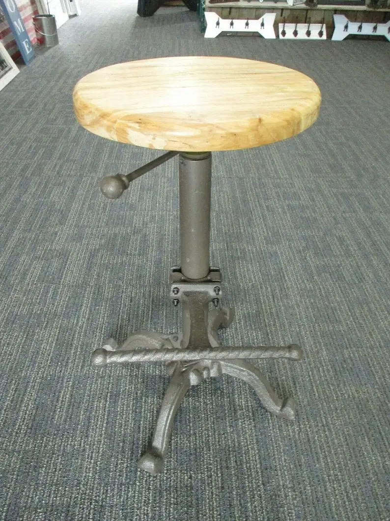 

Барный стул в деревенском стиле, стул для кухни, гаража, мужская пещера