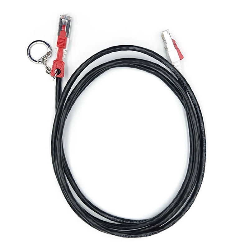 

Супер шесть семь категорий с замком Перемычка Пряжка против падения специальный Перемычка провод сердечник сетевой кабель сетевая Перемычка 2 м