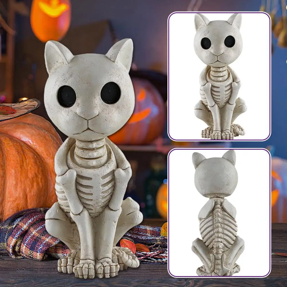 Хэллоуин Животные скелет кости ужас лошадь украшения жуткий Декор реквизит для